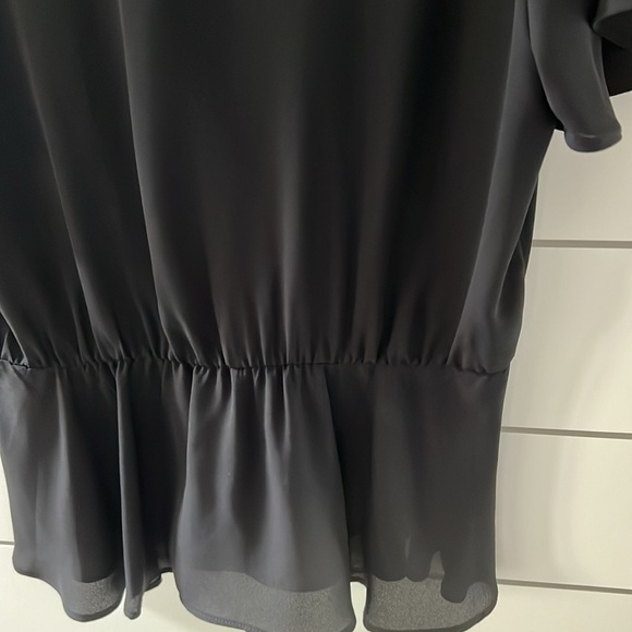 NWOT INC black blouse. Size S. - Picture 5 of 6